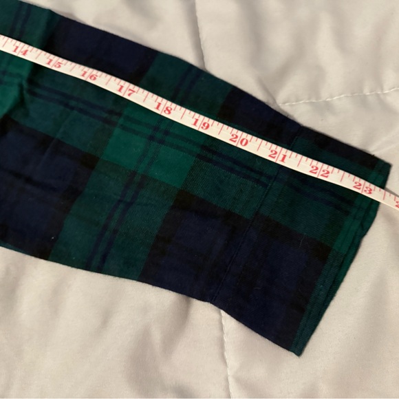🍂✨NWT! Old Navy Green and Blue Plaid Button Down Shirt - Picture 7 of 10